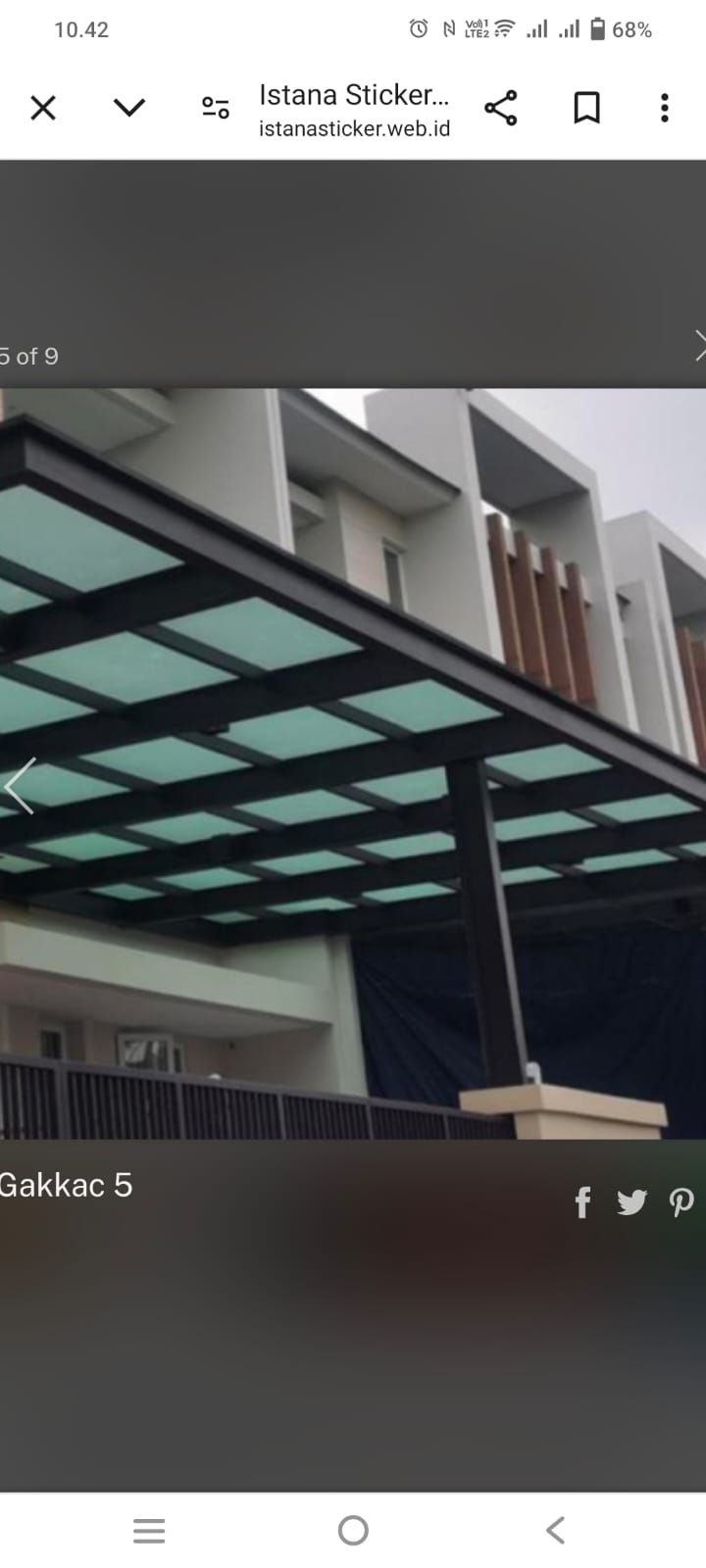 Kaca Film Rumah / Carport