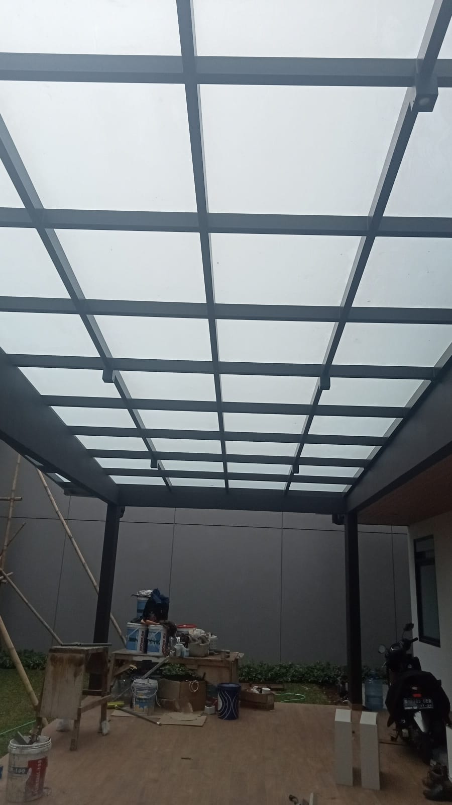 Kanopi Polycarbonate Bening