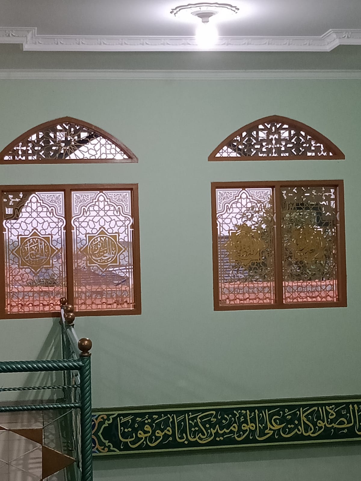 Sandblast Motif Islami